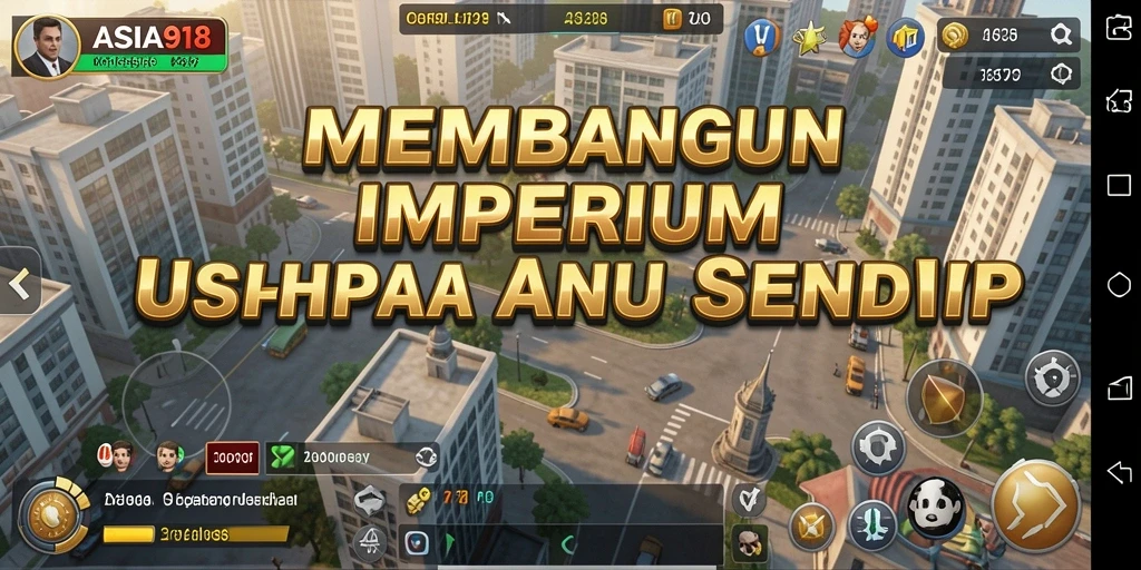 Gameplay seru membangun bisnis di ASIA918.