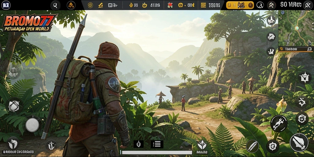 Gameplay BROMO77 yang mengasyikkan di dunia Open World.