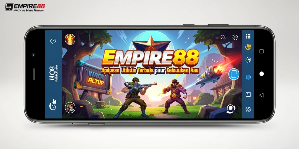 Tangkapan layar dari aplikasi EMPIRE88 menampilkan fitur utility yang bermanfaat.