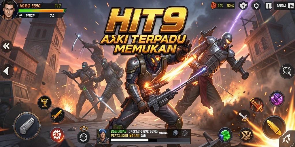 Tampilan aksi seru dari gameplay HIT9 yang menantang.