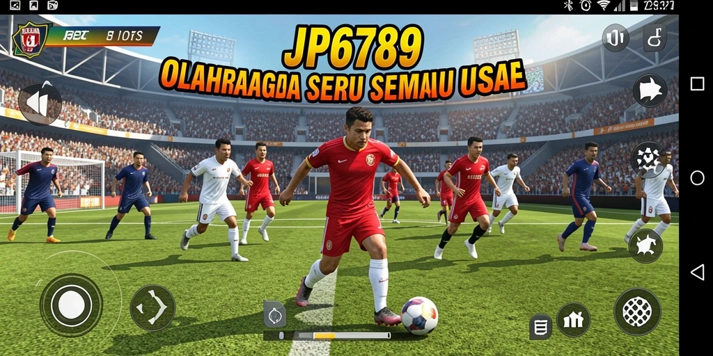 Tampilan permainan seru JP6789 dengan aksi olahraga yang mendebarkan.
