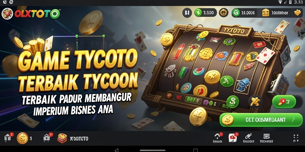 Tampilan menarik dari gameplay OLXTOTO yang penuh strategi Tycoon.