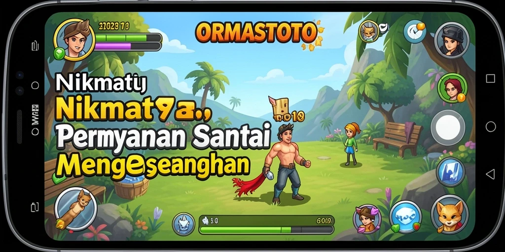 Tangkapan layar menampilkan gameplay ORMASTOTO yang penuh warna dan menyenangkan.