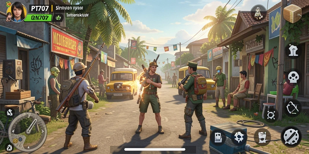 Tampilan gameplay <strong>PT707</strong> yang menarik dan interaktif.