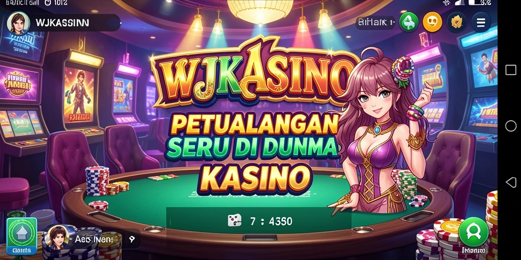 Tampilan gameplay WJKASINO yang menawan dan penuh warna.